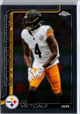 DK Metcalf #254 2025 Topps Chrome Football