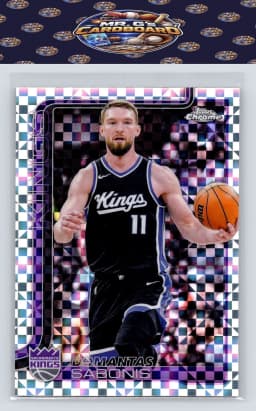 Domantas Sabonis #229 2025-26 Topps Chrome Basketball