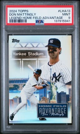 Don Mattingly #LHA-13 2024 Topps Update Series Baseball Legendary Home Field Advantage