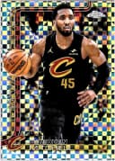 Donovan Mitchell #69 2025-26 Topps Chrome X-Fractor