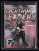 Drake London #LL-14 2025 Topps Chrome Football Lightning Leaders