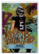 Drake London #UL-6 2025 Topps Chrome Football Urban Legends
