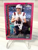 Drake Maye #BA-DMA 2025 Topps Chrome Football Base Cards Autograph Variation