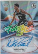 Drake Powell #FS-DP Rookie Card 2025-26 Topps Chrome Basketball Future Stars Autographs