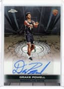 Drake Powell #TAUR2-DP Rookie Card 2025-26 Topps Chrome Basketball Topps Autograph Issue Rookies 2
