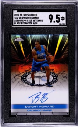 Dwight Howard #TAU-DH 2025-26 Topps Chrome Basketball Topps Autograph Issue