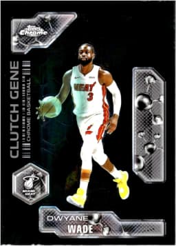 Dwyane Wade #CG-21 2025-26 Topps Chrome Clutch Gene