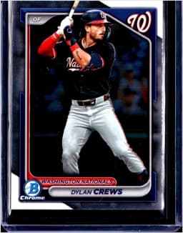 Dylan Crews #BDC-125 2024 Bowman Draft Chrome Refractor