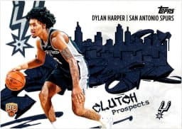 Dylan Harper #CC-2 2025-26 Topps Clutch City Prospects