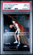 Dylan Harper #AC-12 Rookie Card 2025-26 Topps Chrome Basketball Activators