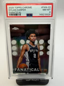 Dylan Harper #FAN-22 Rookie Card 2025-26 Topps Chrome Basketball Fanatical