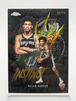 Dylan Harper #INS-12 Rookie Card 2025-26 Topps Chrome Basketball Instinct