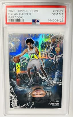 Dylan Harper #PX-22 Rookie Card 2025-26 Topps Chrome Basketball Paradox