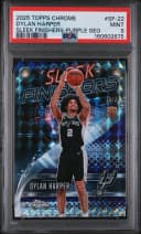 Dylan Harper #SF-22 Rookie Card 2025-26 Topps Chrome Basketball Sleek Finishers