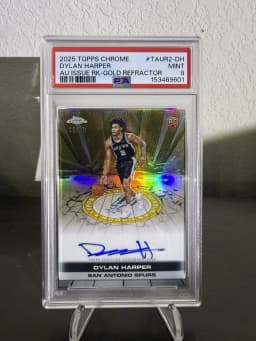 Dylan Harper #TAIR-DH Rookie Card 2025-26 Topps Chrome Basketball Topps Autograph Issue Rookies
