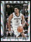 Dylan Harper #UV-12 Rookie Card 2025-26 Topps Chrome Basketball Ultra Violet