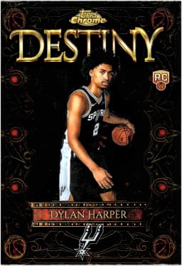 Dylan Harper #D-2 2025-26 Topps Chrome Destiny Geometric Refractor