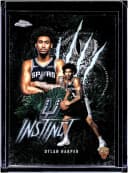 Dylan Harper #INS-12 Rookie Card 2025-26 Topps Chrome Instinct Refractor