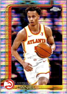 Dyson Daniels #68 2025-26 Topps Chrome Pulsar Refractor