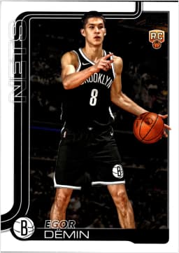 Egor Dëmin #208 Rookie Card 2025-26 Topps