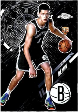Egor Dëmin #GT-22 Rookie Card 2025-26 Topps Chrome Go Time