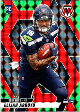 Elijah Arroyo #314 Rookie Card 2025 Panini Mosaic Mosaic Red and Green