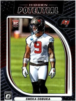 Emeka Egbuka #15 2025 Donruss Optic Hidden Potential