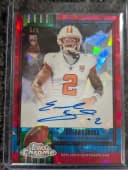 Emeka Egbuka #1990-EE Rookie Card 2025 Topps Chrome Football 1990 Topps Football Autographs