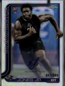 Emery Jones Jr. #RA-EJ Rookie Card 2025 Topps Chrome Football Rookies Autograph Variation