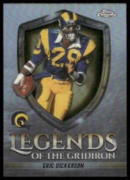 Eric Dickerson #LOG-13 2025 Topps Chrome Football Legends of the Gridiron
