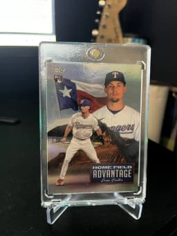 Evan Carter #HFAC-13 2024 Topps Chrome Update Baseball Home Field Advantage