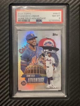 Francisco Lindor #HA-17 2025 Topps Baseball Home Field Advantage