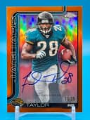 Fred Taylor #CLA-FT 2025 Topps Chrome Football Chrome Legends Autographs