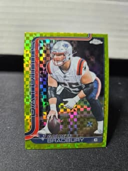 Garrett Bradbury #212 2025 Topps Chrome Football