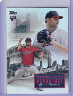Gavin Williams #HFA-36 2024 Topps Update Series Baseball Home Field Advantage