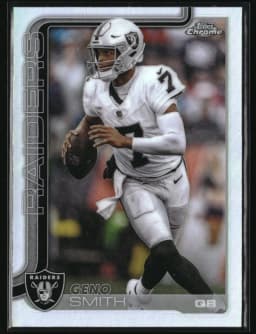 Geno Smith #179 2025 Topps Chrome Football