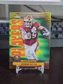 George Kittle #PP-33 2025 Topps Chrome Football Power Players