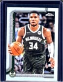 Giannis Antetokounmpo #137 2025-26 Topps Chrome Refractor