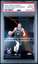Giannis Antetokounmpo #AC-4 2025-26 Topps Chrome Basketball Activators