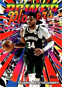 Giannis Antetokounmpo #PP-1 2025-26 Topps Power Players