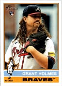 Grant Holmes #22 Rookie Card 2025 Topps Heritage