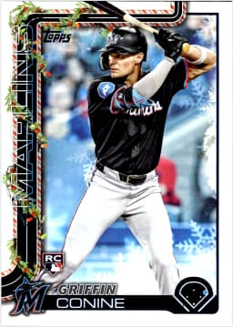 Griffin Conine #H124 Rookie Card 2025 Topps Holiday
