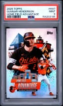Gunnar Henderson #HA-7 2025 Topps Baseball Home Field Advantage