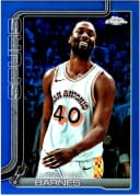 Harrison Barnes #216 2025-26 Topps Chrome Blue Refractor