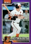 Heston Kjerstad #523 Purple Rainbow Foil /250 2026 Topps Series 2 Baseball