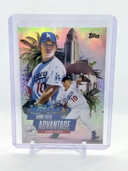 Hideo Nomo #LHA-10 2025 Topps Update Series Baseball Legendary Home Field Advantage