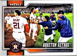 Houston Astros #89 2026 Topps Series 1