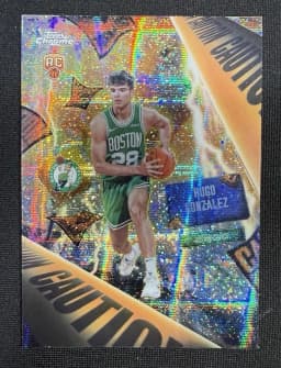 Hugo González #AD-16 Rookie Card 2025-26 Topps Chrome Basketball Advisory
