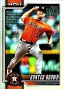 Hunter Brown #264 2026 Topps Series 1 Rainbow Foil