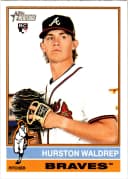 Hurston Waldrep #86 Rookie Card 2025 Topps Heritage